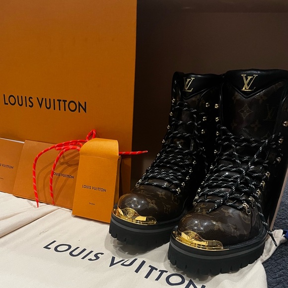 MENS LOUIS VUITTON LV OUTLAND ANKLE BOOT - Picture 4 of 13